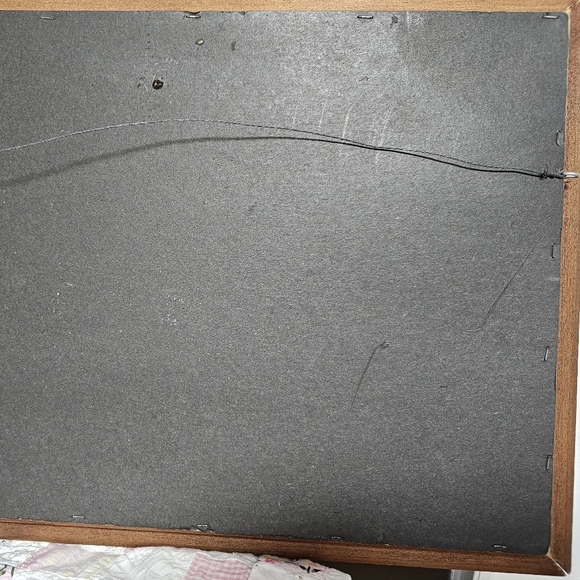 Sunset Beach Landscape Painting with Gold Frame - Picture 5 of 10